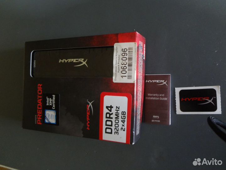 Kingston HyperX Predator (HX432C16PB3K2/8) 8 гб