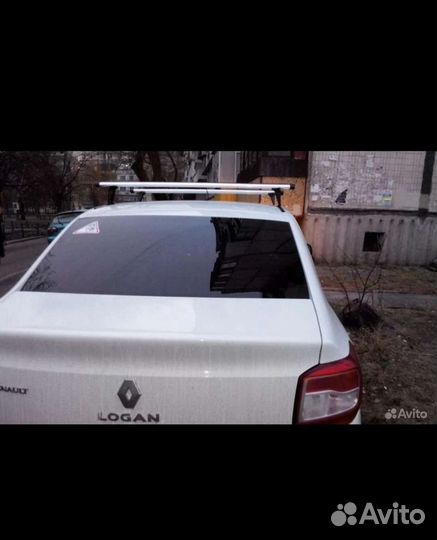Багажник на крышу Рено Логан,Сандеро,Renault logan