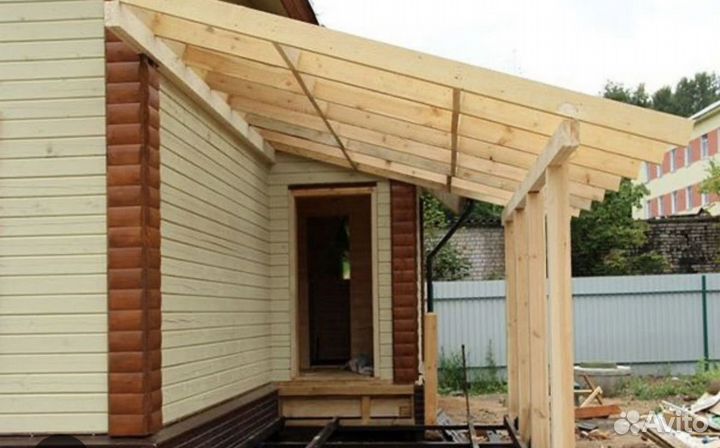 Пристройка к дому под ключ