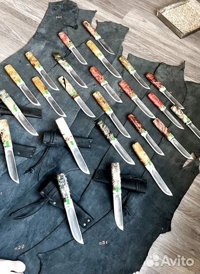 Ножи кованне ручной работы 110Х18Ш