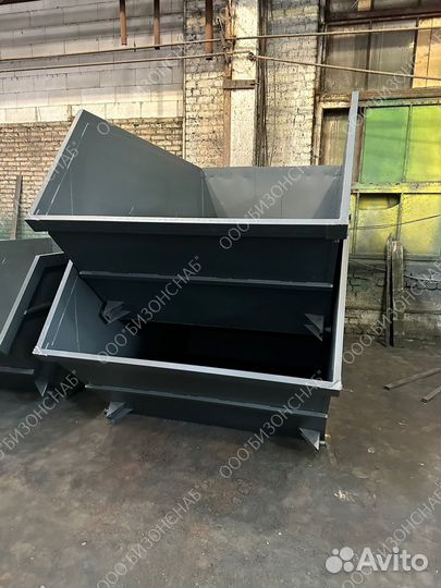 Мусорный бункер из металла 8м3 Арт 5302