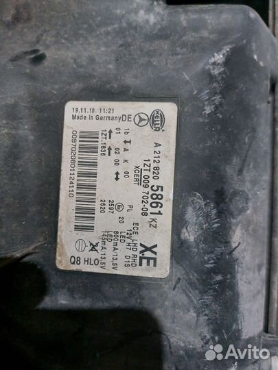 Фара правая Mercedes-Benz E-Класс A2128205861