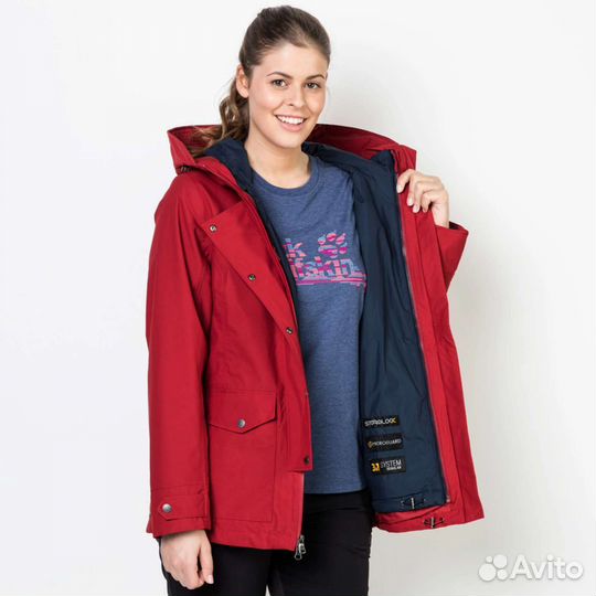 Куртка 3в1 Jack Wolfskin Devon Island. Оригинал