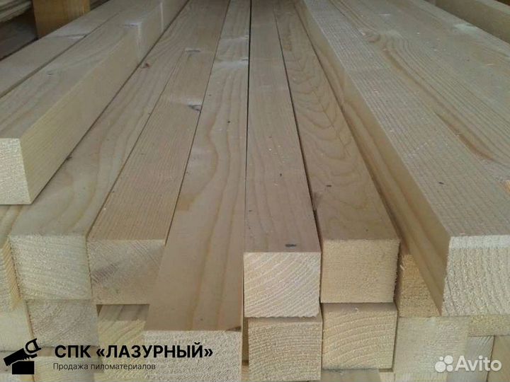 Брусок сухой строганный