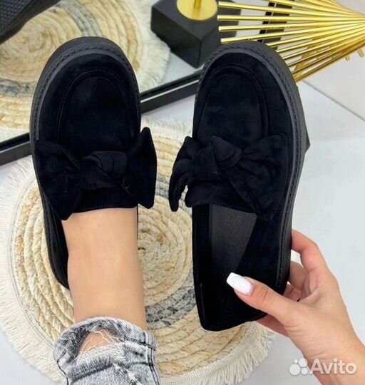 Лоферы женские 38 размер