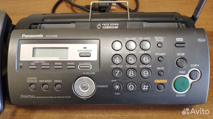 Факс Panasonic KX-FC258
