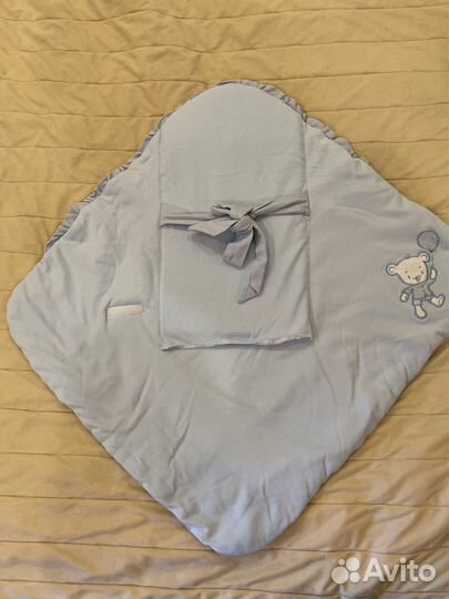 Одеяло-конверт для выписки/в коляску