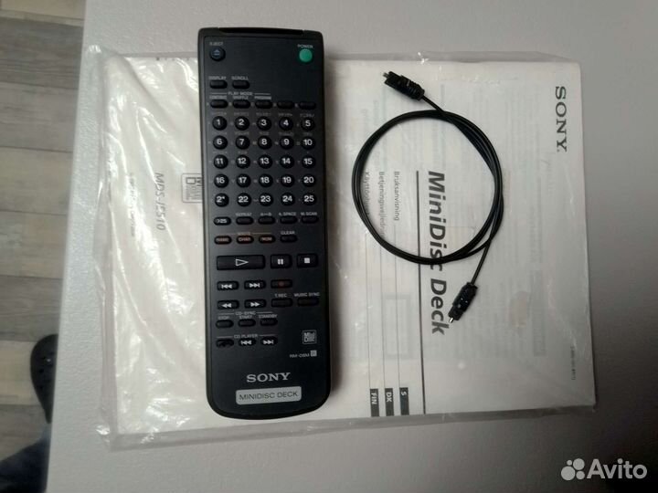 Mini Deck Sony MDS-JE 510