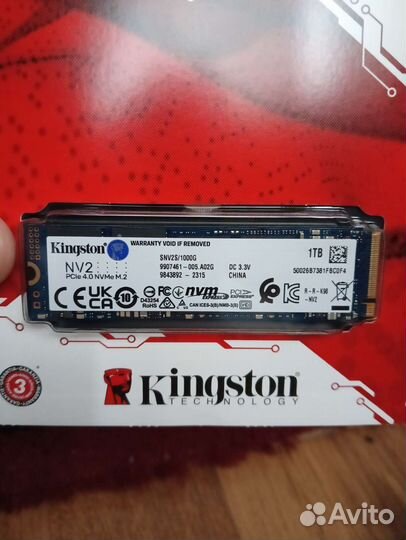 SSD диск Kingston NV2 M.2 PCI-E 4.0