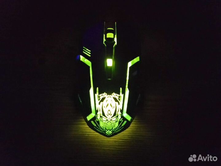 Беспроводная игровая мышь defender с подсветкой