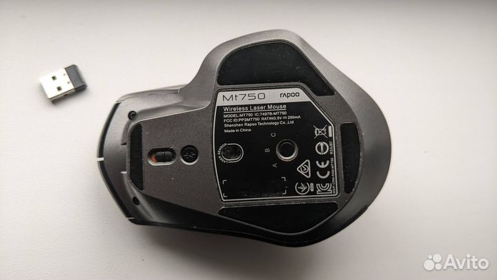 Мышь Rapoo MT750