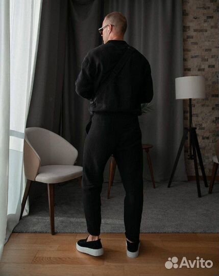 Мужской муслиновый костюм