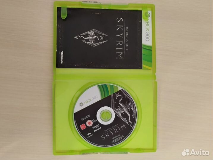 Skyrim на xbox360 диск лицензия