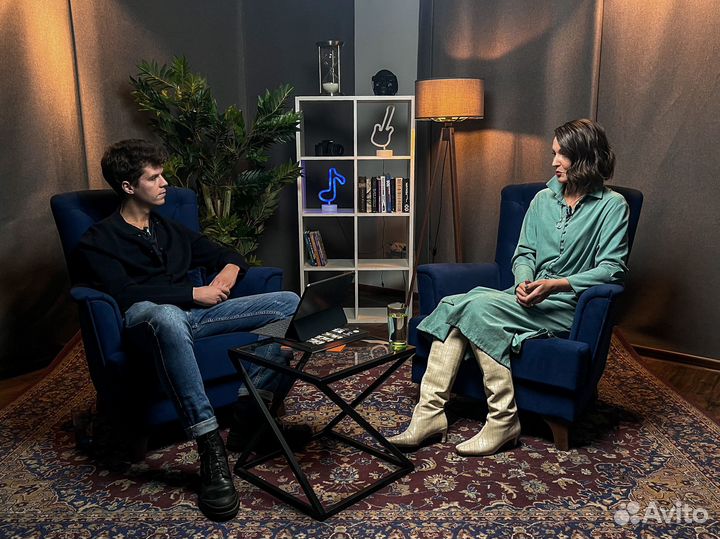 Съемка подкастов, видео-уроков, онлайн трансляций