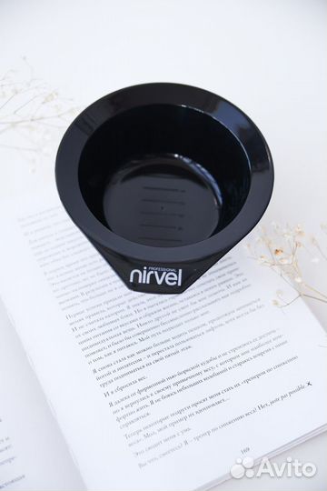 Миска для окрашивания черная Nirvel Professional