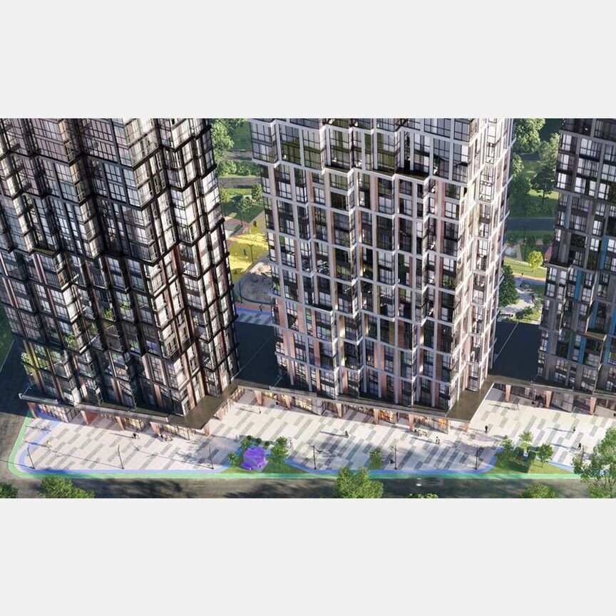 1-к. квартира, 41,6 м², 5/19 эт.