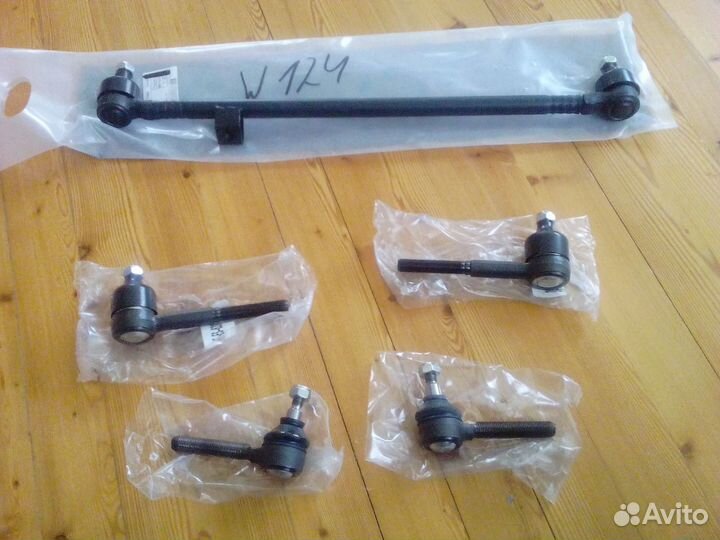 Наконечники рулевой тяги на Mercedes W124 Е124
