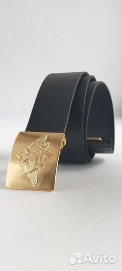 Ремень кожаный солдатский