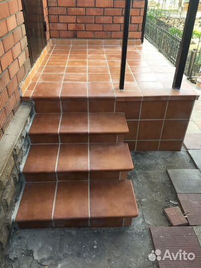 Клинкерная напольная плитка Granit Rot