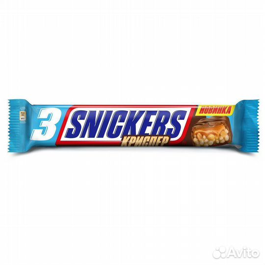 Шоколадный батончик Snickers Криспер 60 г