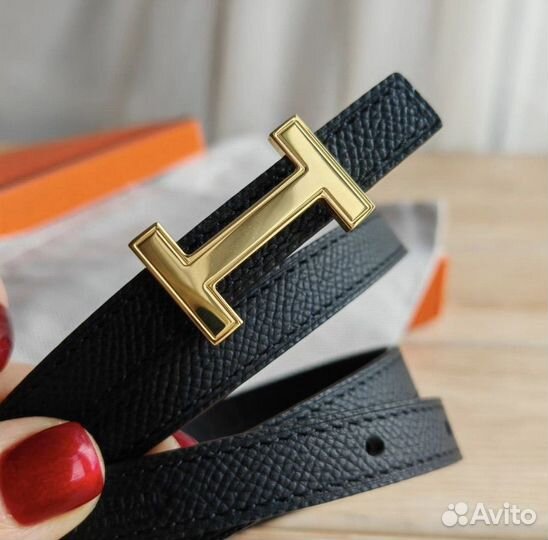Ремень женский натуральная кожа