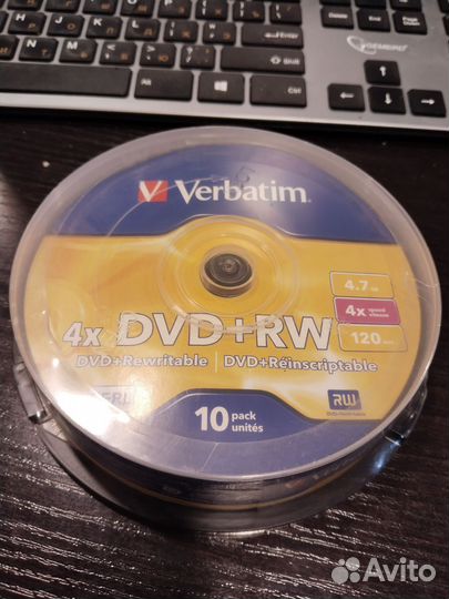Диски verbatim DVD+RW
