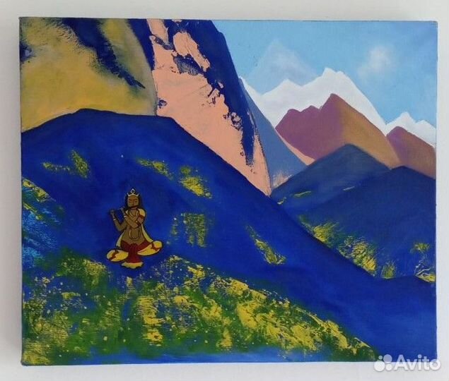 Картина маслом на холсте 