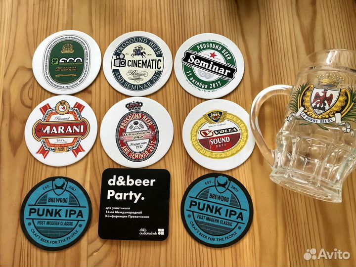 Бирдекель костер бирмат подставка под пиво