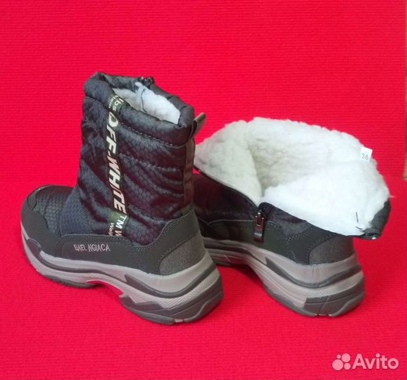 Сапожки женские утеплённые 36-40р