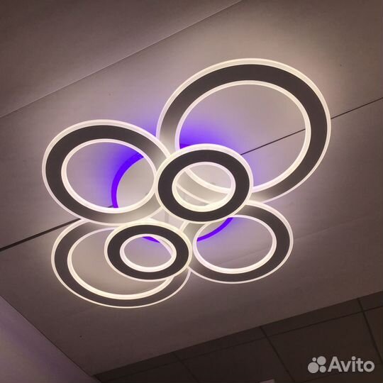 Люстра светодиодная на 30кв\м