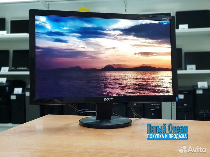 18.5'' (47см) Монитор Acer P196HQV. Гарантия