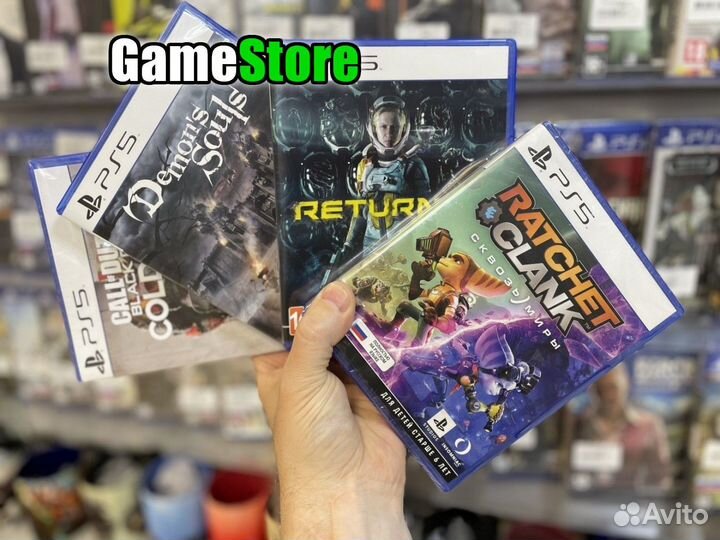 PS5 игры на дисках / Список #1 / Стрелялки Sony Pl