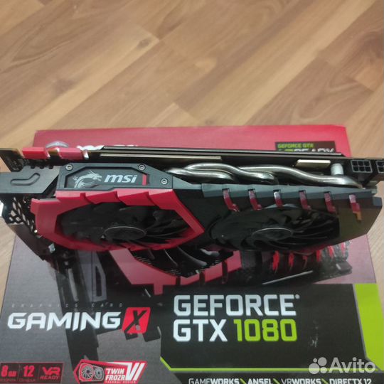 Видеокарта GeForce GTX 1080 Gaming X 8G