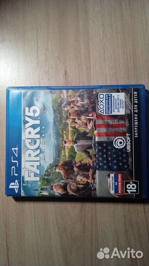 Диск Far Cry 5 на ps4