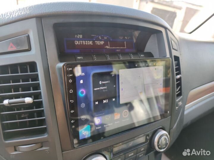 Магнитола Teyes на Mitsubishi Pajero