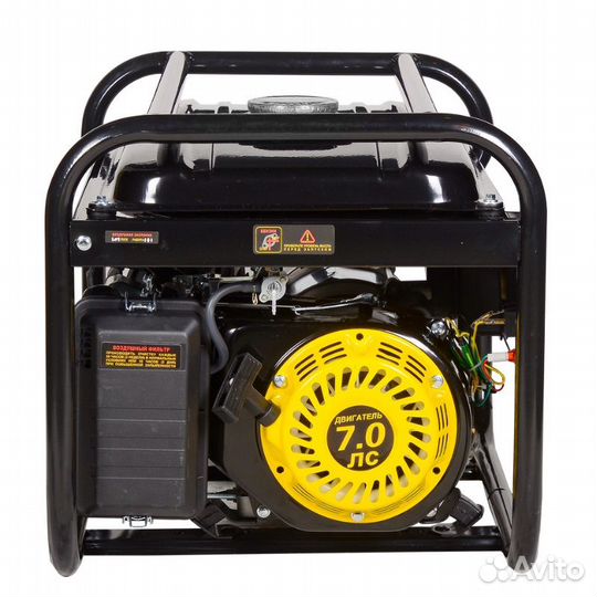 Бензиновый генератор для гаража Huter DY2500L, 15
