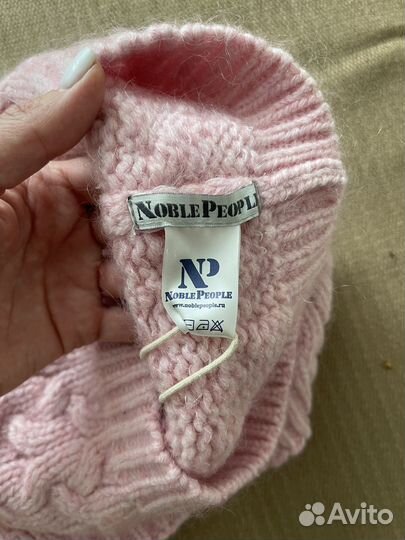 Комплект шапка, шарф