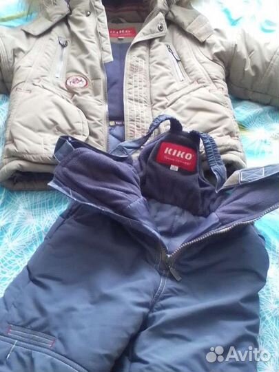 Куртка зимняя со штанами,для мальчика,92-98