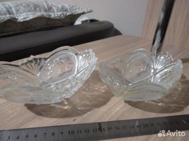 Салатница хрустальная СССР