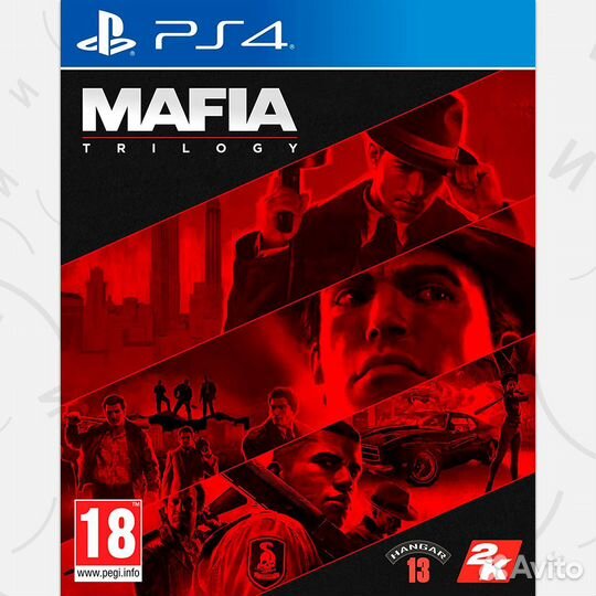 Mafia: Trilogy (Б/У) PS4, русские субтитры