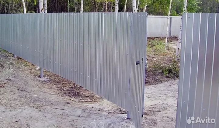 Ворота откатные с подушкой