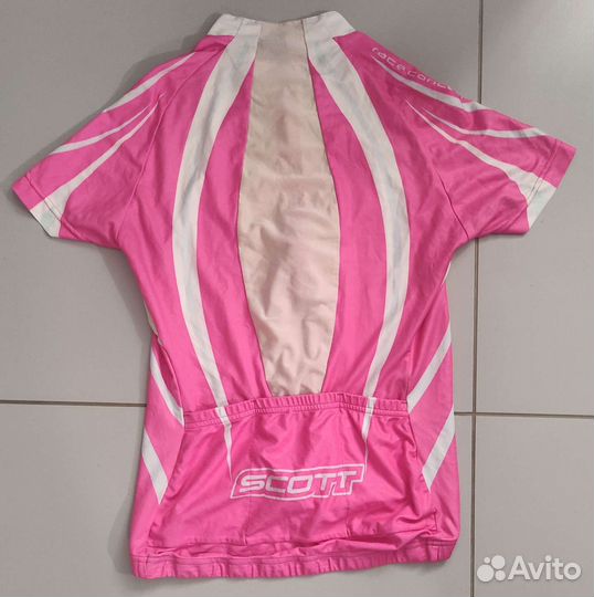 Велоджерси S розовые (велофутболка, велоодежда)