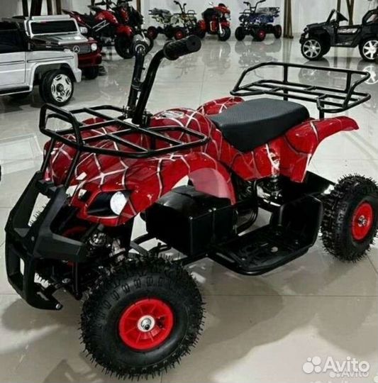 Детский квадроцикл Металлический на аккумуляторе