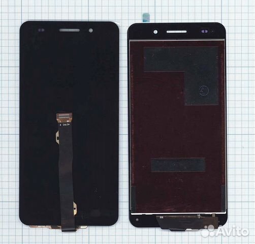 Дисплей для Huawei Y6 II черный