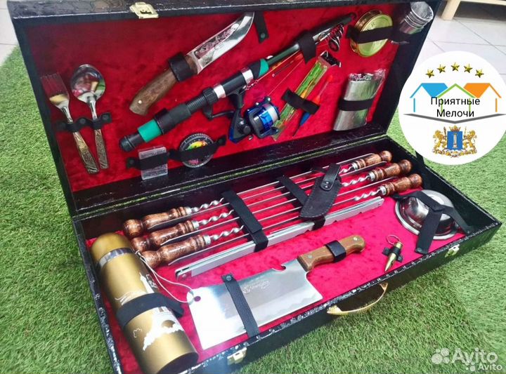 Подарочный набор в кейсе рыбак