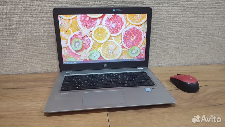 Ноутбук HP (FullHD/i3-7100u/8гб озу/SSD 240)