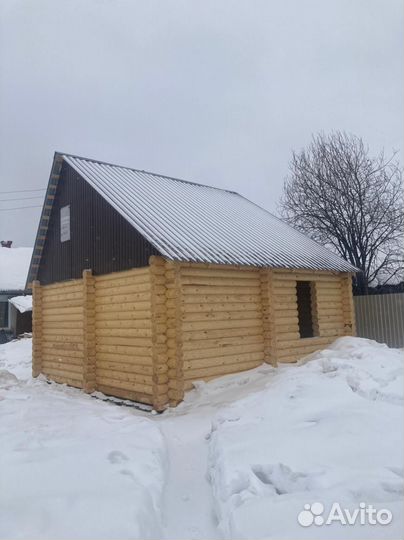 Изготавливаем срубы из оцилиндрованного бревна