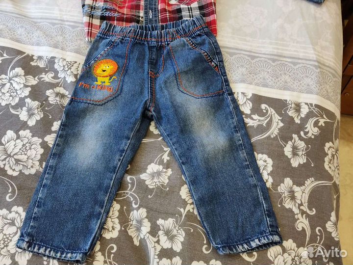 Джинсовый костюм