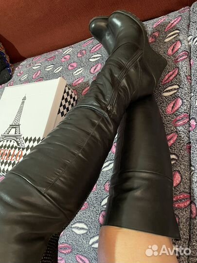 Ботфорты. Натуральная кожа