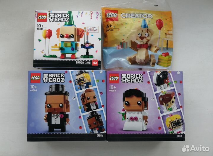 Lego BrickHeadz Disney/ Minecraft/DC и др